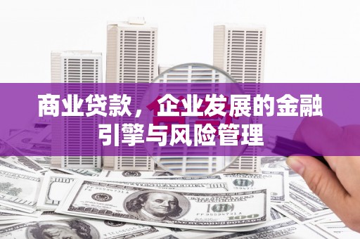 东平商业贷款，企业发展的金融引擎与风险管理