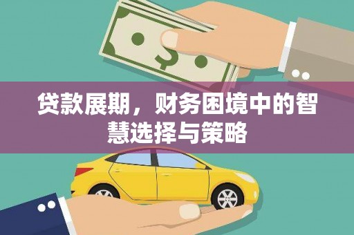 东平贷款展期，财务困境中的智慧选择与策略