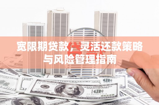 东平宽限期贷款，灵活还款策略与风险管理指南