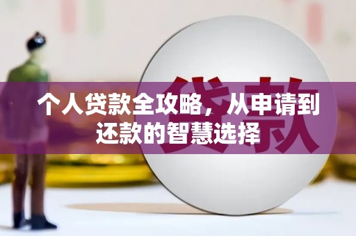 东平个人贷款全攻略，从申请到还款的智慧选择