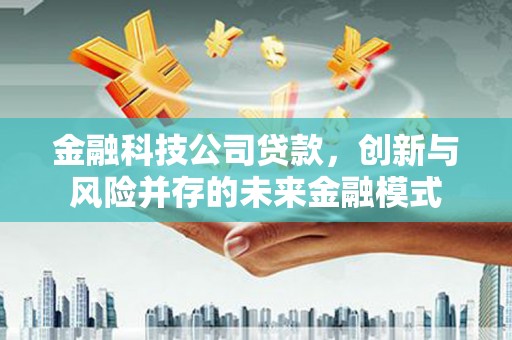 东平金融科技公司贷款，创新与风险并存的未来金融模式
