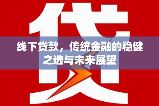 东平线下贷款，传统金融的稳健之选与未来展望