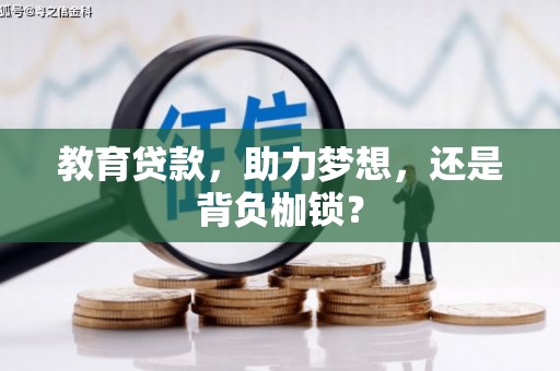 东平教育贷款，助力梦想，还是背负枷锁？