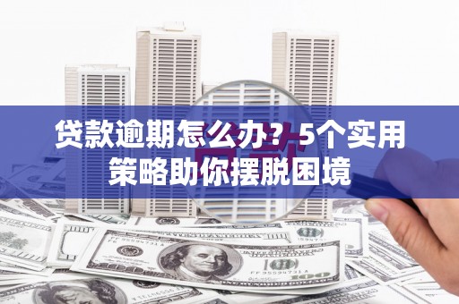 东平贷款逾期怎么办？5个实用策略助你摆脱困境
