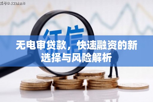 东平无电审贷款，快速融资的新选择与风险解析