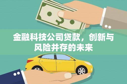 东平金融科技公司贷款，创新与风险并存的未来