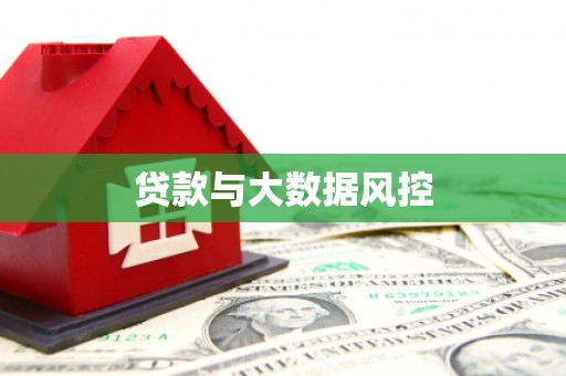 东平贷款与大数据风控