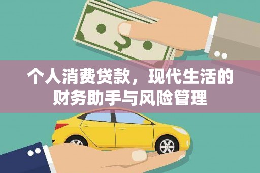 东平个人消费贷款，现代生活的财务助手与风险管理