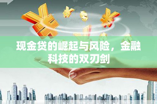 东平现金贷的崛起与风险，金融科技的双刃剑