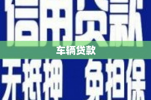 东平车辆贷款