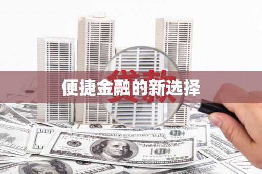 东平便捷金融的新选择