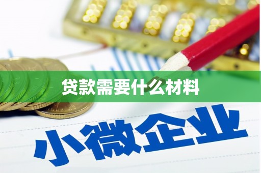 东平贷款需要什么材料