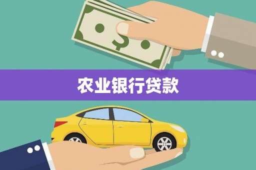 东平农业银行贷款