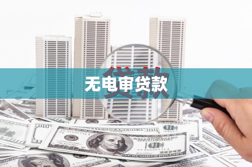 东平无电审贷款