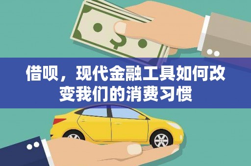 东平借呗，现代金融工具如何改变我们的消费习惯
