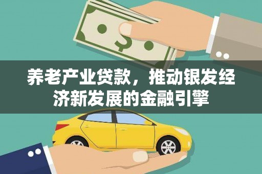 东平养老产业贷款，推动银发经济新发展的金融引擎