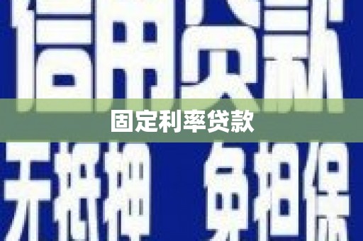 东平固定利率贷款