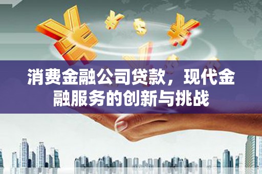 东平消费金融公司贷款，现代金融服务的创新与挑战