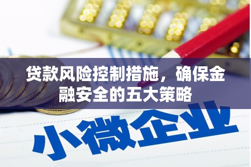 东平贷款风险控制措施，确保金融安全的五大策略