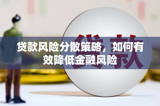 东平贷款风险分散策略，如何有效降低金融风险