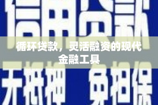 东平循环贷款，灵活融资的现代金融工具