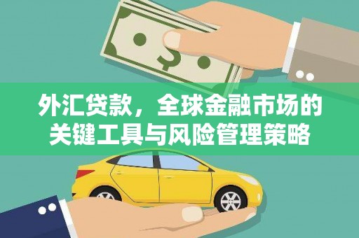 东平外汇贷款，全球金融市场的关键工具与风险管理策略