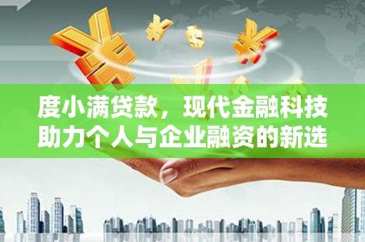 东平度小满贷款，现代金融科技助力个人与企业融资的新选择