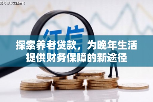 东平探索养老贷款，为晚年生活提供财务保障的新途径