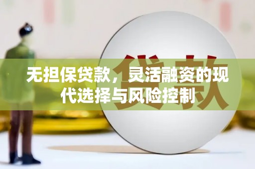 东平无担保贷款，灵活融资的现代选择与风险控制