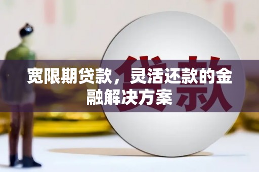 东平宽限期贷款，灵活还款的金融解决方案