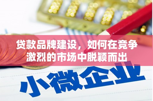 东平贷款品牌建设，如何在竞争激烈的市场中脱颖而出