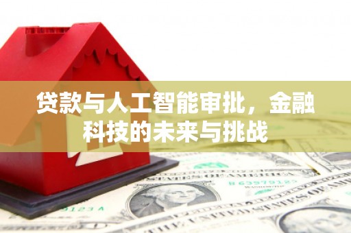东平贷款与人工智能审批，金融科技的未来与挑战