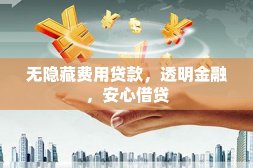 东平无隐藏费用贷款，透明金融，安心借贷
