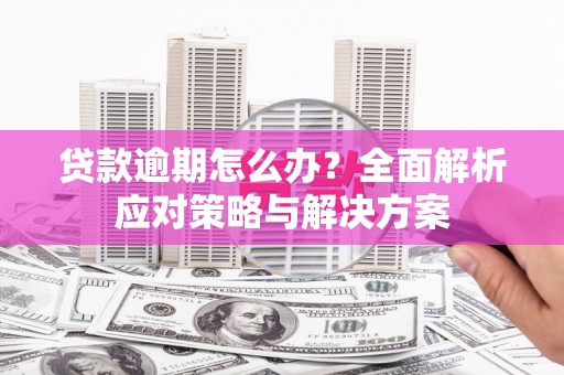 东平贷款逾期怎么办？全面解析应对策略与解决方案
