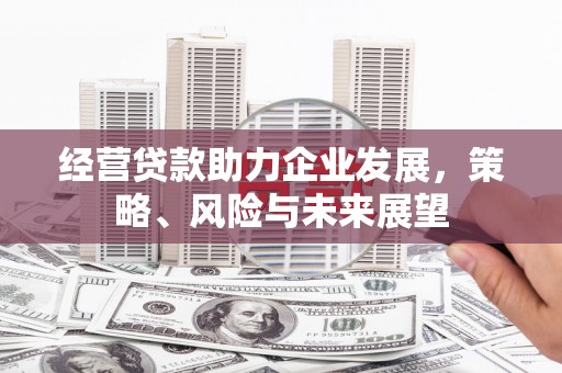 东平经营贷款助力企业发展，策略、风险与未来展望