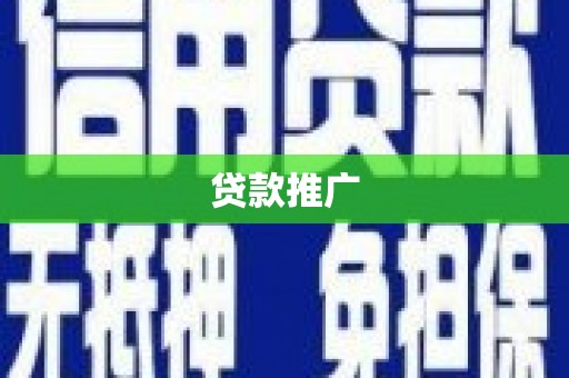 东平贷款推广