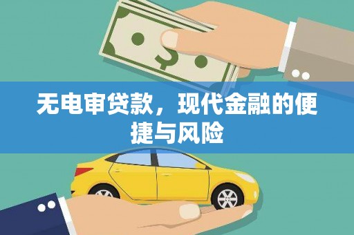 东平无电审贷款，现代金融的便捷与风险