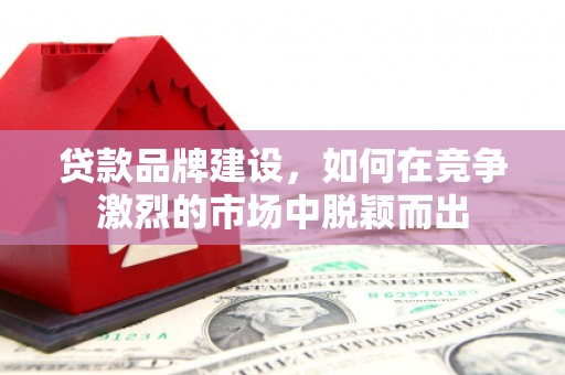 东平贷款品牌建设，如何在竞争激烈的市场中脱颖而出