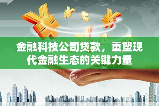 东平金融科技公司贷款，重塑现代金融生态的关键力量