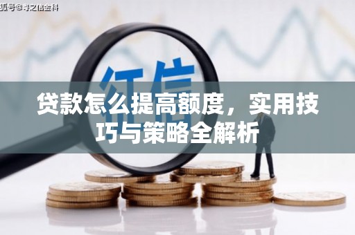 东平贷款怎么提高额度，实用技巧与策略全解析