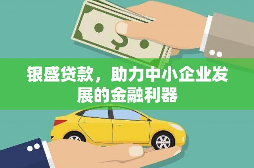 东平银盛贷款，助力中小企业发展的金融利器