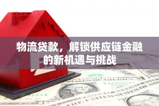 东平物流贷款，解锁供应链金融的新机遇与挑战