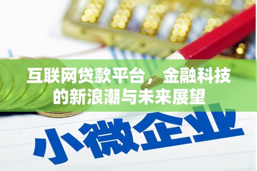 东平互联网贷款平台，金融科技的新浪潮与未来展望