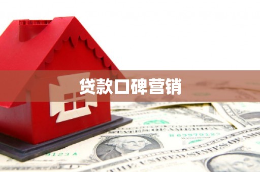 东平贷款口碑营销