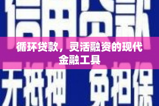 东平循环贷款，灵活融资的现代金融工具
