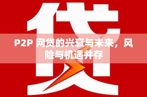 东平P2P 网贷的兴衰与未来，风险与机遇并存