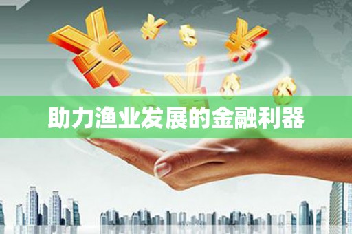 东平助力渔业发展的金融利器