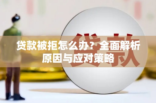 东平贷款被拒怎么办？全面解析原因与应对策略