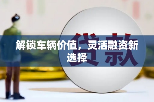 东平解锁车辆价值，灵活融资新选择