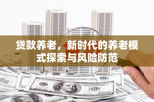 东平贷款养老，新时代的养老模式探索与风险防范